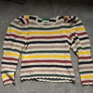 Chufy Women's Multicolor Striped Knit Sweater